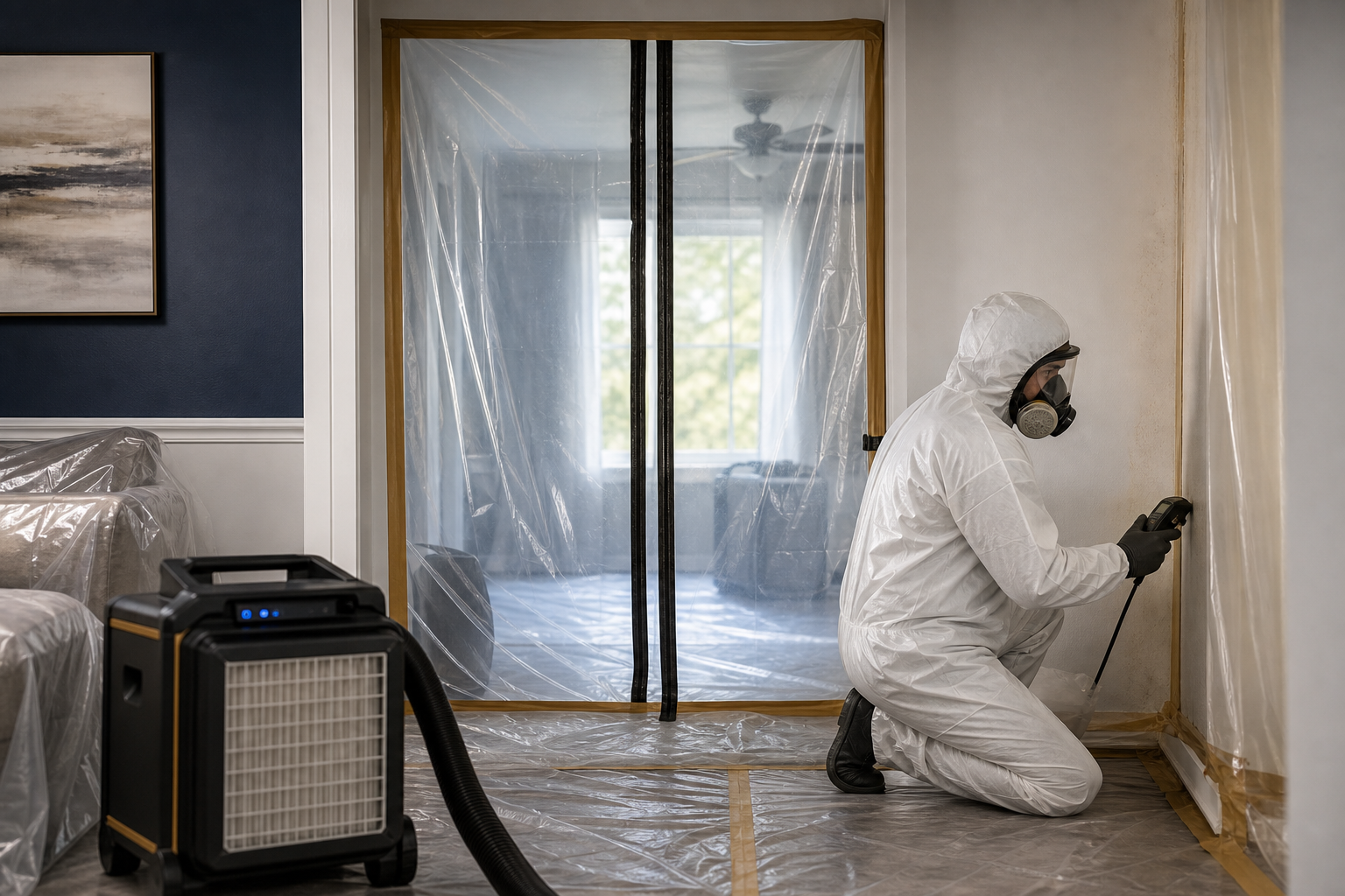 Mold Remediation Containment Plan